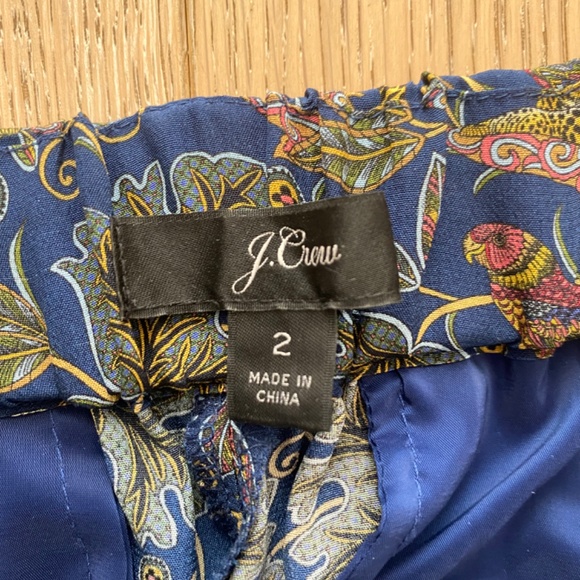 J. Crew Botanical Cheetah Silk Pants - Picture 5 of 6